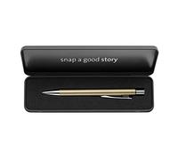 Pelikan Bolígrafo Snap K10 en estuche de metal, oro metálico, 1 unidad, 821247