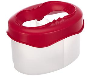 Pelikan - Bote de Agua para Acuarelas, Rosa, Trasparente, Para Niños, Portátil