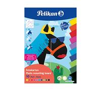 Pelikan Cartón fotográfico (23 x 33 cm, 10 hojas), varios colores