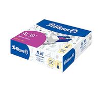 Pelikan Goma de Borrar AL 30 Color Blanco, Adecuada para Dibujo Técnico y Escolar, Goma para Lápiz, Escuela y Oficina, Apto para Niños, Blíster de 30 Piezas, Tamaño 43x17x12mm