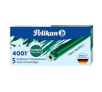 Pelikan GTP/5 - Cartucho tinta estilográfica, color verde oscuro