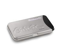 Pelikan 339622 - Cartuchos para pluma estilográfica Pelikan tinta fina Edelstein, 6 cartuchos de calidad Premium, color ónix negro