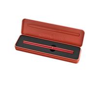 Pelikan Ineo 823685 - Pluma estilográfica P6 con elementos (1 pieza en estuche de metal), color rojo