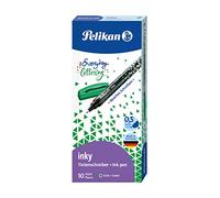 Pelikan Inky 273 - Rotuladores de tinta líquida, color verde, paquete de 10