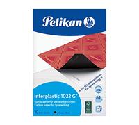 Pelikan Interplastic 1022 G - Papel carbón (A4, 10 hojas), negro