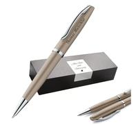 Pelikan Jazz Noble Elegance K36 - Bolígrafo con grabado de regalo, bolígrafos únicos con nombre, regalos personalizados, bolígrafo personalizado (taupe)