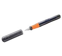 Pelikan Junior 824880 - Pluma estilográfica para zurdos, color antracita, plumín L