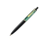 Pelikan K200 Bolígrafo Classic 200 Green-marbled detalles dorados, en caja de regalo