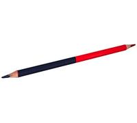 Pelikan Lápiz Bicolor Rojo y Azul, 3mm, Agarre Triangular Ergonómico, Lápices de Colores Ideales Para la Escuela, Profesores y Maestros, Estuche de 1 Pieza