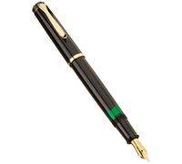 Pelikan M200 983064 - Pluma con plumín M, color negro