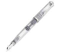 Pelikan M205 EF Pluma estilográfica, punta extrafina, demostrador, clásico, tipo inhalación, edición limitada