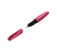 Pelikan, Pluma Estilográfica Twist, Empuñadura Ergonómica para Diestros y Zurdos, Fresh Melon, Tinta Azul, Made in Germany