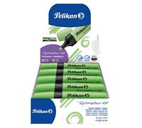 Pelikan Premium Textmarker Rotuladores fluorescentes, paquete de ahorro 10 piezas, verde, hecho en Alemania, set escolar, oficinas - 940387A (0F4PN1)
