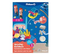 Pelikan, SeaWorld - Lote de 5 álbumes creativos de Upcycling con pegatinas, tamaño A4, 32 páginas, certificado FSC