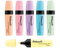 Pelikan, Set de 6 Subrayadores Pastel, Marcadores en Colores Variados