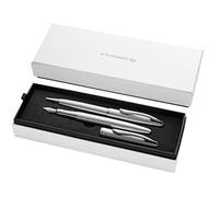 Pelikan, Juego de Bolígrafo y Pluma Estilográfica Jazz Nobel Elegance en Metal S