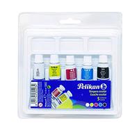 Pelikan - Set De Témpera Escolar, 5 Colores, Multicolor (60403)