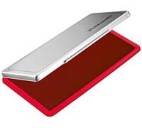 Pelikan Stempelkissen - Tampón de tinta para sellos (3 unidades, 9 x 16 cm), color rojo