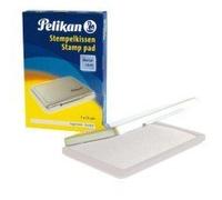 Pelikan, Tampón para Sellos Metálico, Sin Entintar, Recargable y Reentintable, 5 x 7 cm
