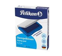 Pelikan Tampones en caja de plástico - almohadillas para sellos (Azul, Gris, De plástico)
