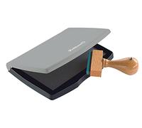 Pelikan Tampones en caja de plástico - Almohadillas para sellos (Negro, Gris, De plástico, 110 mm, 70 mm)