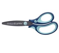 Pelikan Tijeras Griffix con Mango Ergonómico para Diestros, Seguras para Niños, Cómodas y Duraderas, Tijeras para Manualidades, Adecuadas para la Escuela