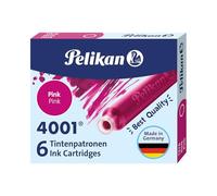 Pelikan TP6 - Cartucho tinta estilográfica, color rosa