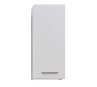 Pelipal 931.013030 Armario de Pared, Madera de ingeniería, Blanco Brillante/Blanco Brillo, 70/30/20 cm