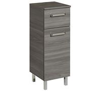 Pelipal Armario de baño Quickset 912 en Sangallo Gris Horizontal, 30 cm de Ancho, Armario Inferior con 1 Puerta, 1 cajón y 1 Estante