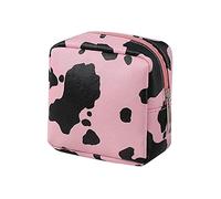 Pelle - Bolsa de almacenamiento transparente portátil para cosméticos de viaje, bolsa de almacenamiento impermeable para artículos de tocador para perros, tamaño M, Rosa., talla única