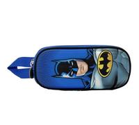PELLECCHIA 1969 Estuche con doble bolsillo 3D Soldier fabricado para (Batman Azul), Batman Azul, soporte para astas