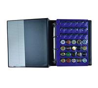 PELLER'S Álbum de colección 210 Tapas de champán, Cerveza, Corona, 6 Fundas, Negro, Modelo XL