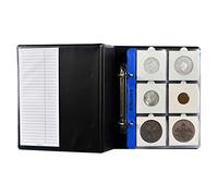 PELLER'S Álbum para 60 cartones para Monedas (Tipo S Álbum). 10 Hojas con 60 Compartimentos 55mm X 55mm.