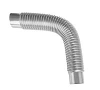 Pellet Stove Pipe - 50*6cm Stainless Steel Flexible Flue Exhaust Stove Pipe | Wood Stoves Pipes, High Temperature Resistant Chimney Pipes, Air Ducting Tube For Ventilation Of Dryer Rooms And Kitchen