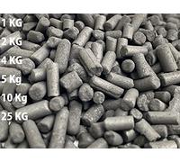 Pellets de carbón activo del acuario, filtro para la purificación del agua del tanque del carbón activo de purificación del acuario Bolas de carbón activo del acuario (1 kg)