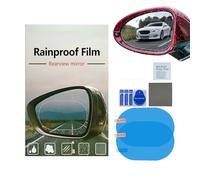 Pellicola Per Specchietto Retrovisore - 5,91x3,94x0,39 Pollici Waterproof Protezione Antiappannamento Nano, Pellicola Antipioggia | Per Auto SUV Camper Notte Pioggia Inverno Autostrada