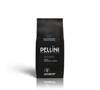 Pellini Decaffè Café Descafeinado Molido Moka - Café Aromático, Notas de Frutos Secos, Tostado Lento, Espresso Italiano Cremoso, 185g, Formato Flexible con Válvula de Conservación Frescura