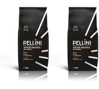 Pellini N.3 Gran Aroma, Café en Grano para Espresso 1kg, Mezcla 100% Arábica de Sabor Intenso y Armonioso, Tueste Lento (Paquete de 2)
