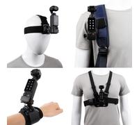 PellKing Kit de Accesorios para dji Osmo Pocket 3, Correa de liberación rápida para la Cabeza