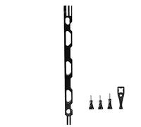 PellKing Soporte de aleación de aluminio de 10 pulgadas para Insta360 One R/X/X2, Gopro Max 9/8/7/(2018)/6/5/4 y DJI Osmo Action, Akaso Sports Camera (negro)