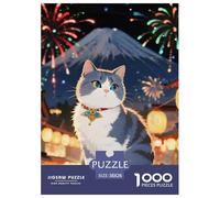 Pelo Corto británico Puzzle 1000 Piezas Gato Mascota, Clásicos Rompecabezas De Bricolaje, Juego Familiar, Regalo, para Adultos Y Niños A Partir De 12 Años 38x26cm/1000pcs