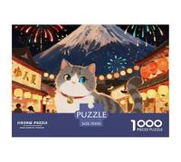 Pelo Corto británico Puzzle 1000 Piezas Gato Mascota, Diversión Rompecabezas De Bricolaje, Desafío Ideal, Puzzles Gift, para Adultos Y Niños A Partir De 12 Años 70x50cm/1000pcs
