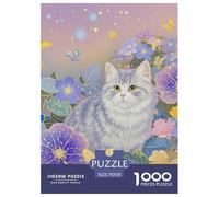 Pelo Corto británico Puzzle 1000 Piezas Lindo Pets, Entretenimiento Rompecabezas De Bricolaje, Hobby Creativo, Puzzles Gift, para Adultos Y Niños A Partir De 12 Años 70x50cm/1000pcs