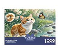 Pelo Corto Europeo 1000 Piezas Animales Rompecabezas De Desafiantes Juguetes Rompecabezas De Juego Adultos Regalos 38x26cm/1000pcs