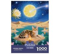 Pelo Corto Manchado 1000 Piezas Rompecabezas DIY Gato Mascotas Familiar para Adultos Y Niños Imposible Juguetes Desafiantes para Adultos 38x26cm/1000pcs