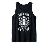 Pelo de Bruja no Importa Halloween gótico Estilista Pop Art Camiseta sin Mangas