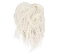 Pelo desordenado para mujer, elegante y esponjosa, pelo sintético añade volumen, tamaño ajustable para fiesta Fechado baile vida diaria pelo sintético alto (Q17-60#)