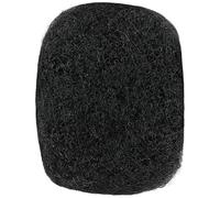 Pelo humano real afro tipo afro a granel, 8 pulgadas, negro natural, pelo rizado para trenzar, ligero y suave, para peinados, versátil e ideal