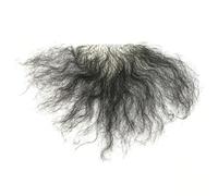 Pelo Pubis Largo Falso Suave Hombres Mujeres Adhesivo Transpirable Pelo Privado Sintético Falso Accesorio Para Muñeca Bigote Falso Horquillado Peluca