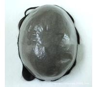 Pelo Toupee para los hombres, Bloque de cabello for hombres de comercio exterior, cabello humano que teje, reedición de cabello, conjunto completo de PU, bloque de reedición de 0,10mm,for Everyday, C